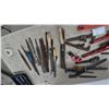 Image 4 : Assortment of Pipe Wrenches, Files, Tubing Cutter