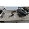 Image 1 : Two Trailer Receiver Hitch Ball Mounts with Hitch Balls and Pin Clip, Plus Bungee Cords