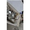 Image 3 : Bin of Assorted Automotive Sealed Beam Headlights, Rectangular and Round