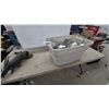 Image 4 : Bin of Assorted Automotive Sealed Beam Headlights, Rectangular and Round