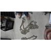 Image 3 : 3 Heavy-Duty Galvanized Steel Tow Chains with Grab and Clevis Hooks, 16' to 20'