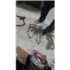 Image 4 : 3 Heavy-Duty Galvanized Steel Tow Chains with Grab and Clevis Hooks, 16' to 20'