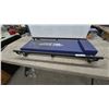 Image 2 : Pit Stop Automotive Creeper with Blue Padded Body, Black Metal Frame, Six Swivel Casters