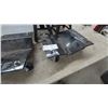 Image 3 : 2 Motomaster Vehicle Positioning Wheel Dollies and 3 Metal Jack Stands