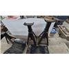 Image 5 : 2 Motomaster Vehicle Positioning Wheel Dollies and 3 Metal Jack Stands