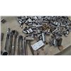 Image 3 : Large Lot of Husky Chrome Sockets, Extensions and Ratchets, 1/2” and 3/8” Drive, Some 1/4”