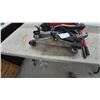 Image 5 : Lot of 3 Automotive Jacks Including Red Hydraulic Floor Jack, Black Scissor Jack