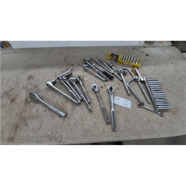 Stanley 85-720 7-Piece Metric 3/8” Drive Deep Socket Set, Ratchets, Wrenches, 1/2” and 3/8” Drive