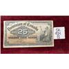 Image 1 : Dominion Of Canada 1900 Shin Plaster 25¢ Note