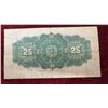 Image 3 : Dominion Of Canada 1900 Shin Plaster 25¢ Note