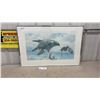 Image 1 : George McLean "Red-Tailed Hawk - A Portrait of Canada" Framed Print, Signed 123/200