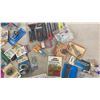 Image 3 : Hardware and Home Improvement Assortment: Stanley Solid Brass Hasp, Phone Wire