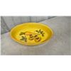 Image 2 : Framed Enamel Art, Bronze Sculpture, Ceramic Bowl with Carrot Motif, Wire Tree Sculpture