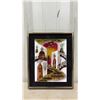 Image 4 : Framed Enamel Art, Bronze Sculpture, Ceramic Bowl with Carrot Motif, Wire Tree Sculpture