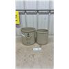 Image 1 : Two Stoneware Crocks: One 2 Gallon Red Wing and One Smaller Crock