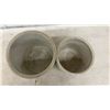 Image 8 : Two Stoneware Crocks: One 2 Gallon Red Wing and One Smaller Crock