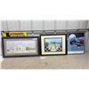 Image 1 : Three Framed Art Prints: Mountbatten School, Pears