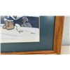 Image 6 : Three Framed Artworks: M. Reimer 1986 Birch Landscape