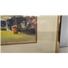 Image 9 : Three Framed Artworks: M. Reimer 1986 Birch Landscape