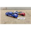 Image 1 : NASCAR #20 Fina Bobby Labonte and #32 White Rain Jimmy Spencer Ford Thunderbird 1:24 Scale Diecast