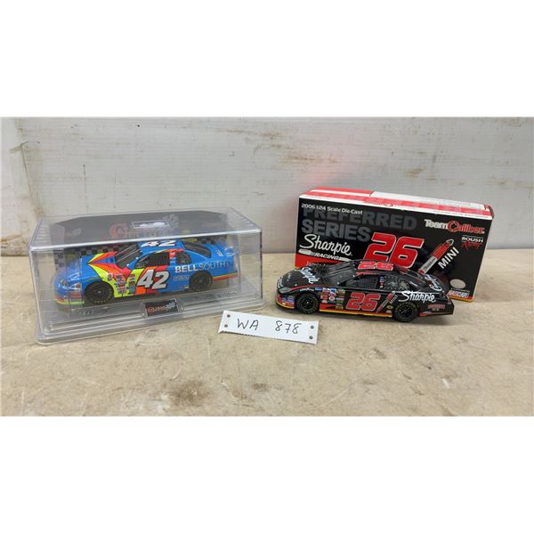 Team Caliber 1:24 Die-Cast NASCAR #26 Sharpie McMurray and #42 BellSouth Nemechek
