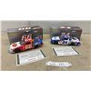 Image 1 : Team Caliber 1:24 2000 NASCAR Diecast #66 Big Kmart Ford Taurus and #24 GMAC Monte Carlo