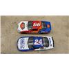 Image 3 : Team Caliber 1:24 2000 NASCAR Diecast #66 Big Kmart Ford Taurus and #24 GMAC Monte Carlo