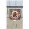 Image 1 : Sleepy Eye Mills "Sleepy Eye Cream" Highest Patent Flour Reproduction Sign on Wood Board - 17” x