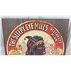 Image 3 : Sleepy Eye Mills "Sleepy Eye Cream" Highest Patent Flour Reproduction Sign on Wood Board - 17” x