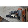 Image 2 : Paslode Pneumatic Stapler with Nailing Head for Vinyl Siding and Boxes of Staples