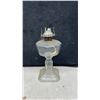 Image 4 : Set of Four Antique Clear Glass Kerosene Oil Lamps