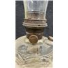Image 3 : Pair of Aladdin Clear Glass Kerosene Mantle Lamps with Chimneys