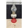 Image 6 : Vintage Scottie Dog Miniature Oil Lamps, Red Glass Base and Milk Glass Fount, Set of 3