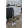 Image 5 : Antique Aladdin Kerosene Lamps, Hanging Milk Glass Font and Bracket-Style Clear Glass Font