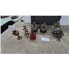 Image 1 : Antique Clear Glass Oil Lamp Fount With Brass Burner and Ornate Cast Iron Wall Sconce Bracket