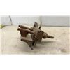 Image 6 : Vintage H. Evans Wooden Plough Plane and Two Antique Pulley Blocks with Iron Hook