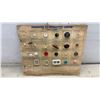 Image 3 : Three Vintage Federated Co-Operatives Limited Button Sample Display Boards by Famous Button Company