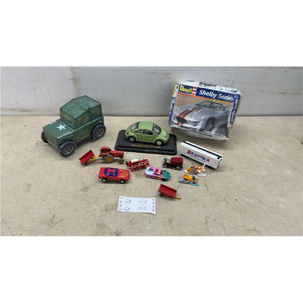 Revell Shelby Series Model Kit, Bburago VW New Beetle 1998 Diecast, Toy Vehicles