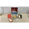 Image 1 : Marilyn Monroe Metal Sign, 15” × 12”, Spoto Biography, Norma Jean by Jordan, Marilyn by Steinem