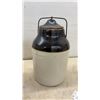 Image 7 : Medalta Potteries 1 Gallon Stoneware Crock and Stoneware Pickle Jug