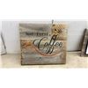Image 4 : Rustic Wooden "But First, Coffee" and "Bless Our Home" Decorative Wall Signs, Largest 14 × 16”