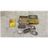 Image 10 : Shell Super Snowmobile Oil, Texaco Havoline, Quicksilver, Castrol Tin Cans, Some with Product