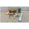 Image 1 : Vintage Toy Lot: Fisher-Price Teddy Bears' Picnic Music Box, Fire Truck, Lost in Space