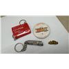 Image 2 : Vintage CN Rail and CP Rail Collectibles Including Keychains, Pins, Buttons