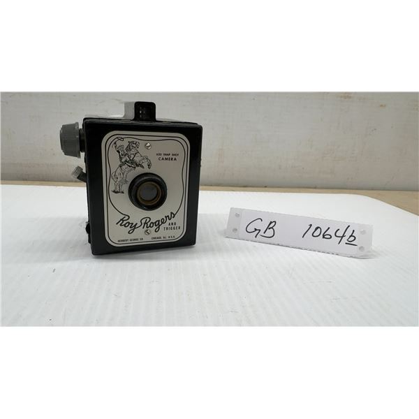 Herbert George Co. Roy Rogers and Trigger 620 Snap Shot Box Camera, Circa Late 1940s