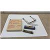 Image 1 : Vintage Hohner "The Echo" Tremolo Harmonica with Box and Elton Patent Harmonica Holder