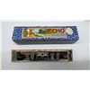 Image 2 : Vintage Hohner "The Echo" Tremolo Harmonica with Box and Elton Patent Harmonica Holder