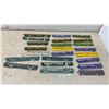 Image 1 : Collection of Vintage Manitoba and Nova Scotia License Plate Year Tabs, 1954-1970