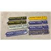 Image 3 : Collection of Vintage Manitoba and Nova Scotia License Plate Year Tabs, 1954-1970