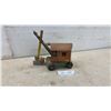 Image 1 : Vintage Lincoln Construction Company Pressed Steel Toy Steam Shovel Excavator by Louis Marx